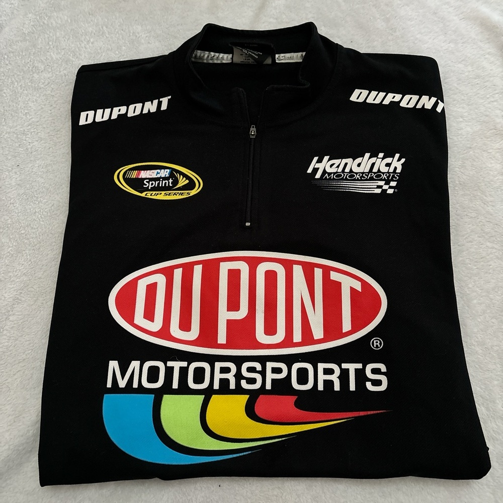 Chase Authentics Jeff Gordon DuPont Motorsports Quarter Zip Jersey